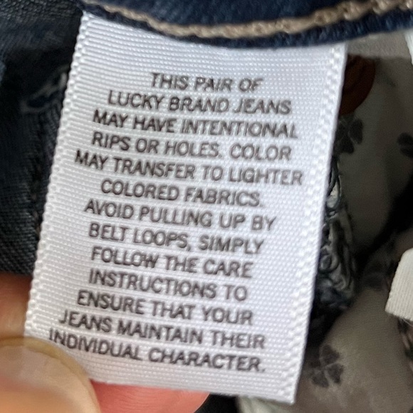 Lucky Brand Jeans size 4/27 Ankle model Ava Skinny Style 7WD10833 RN 80318 - Picture 6 of 12